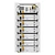 Deye BOS-G6, 30.72kW, 307.2V, 100Ah, LiFePO4, HVB750V, RACK (BOS-G6-30.72kW)
