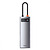 Baseus Metal Gleam Multifunctional 8-in-1 Type-C (Gray) (CAHUB-CV0G)