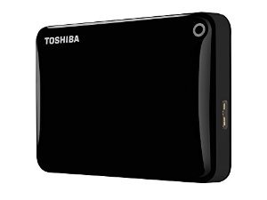 Toshiba Canvio Connect II 1TB 2.5" USB 3.0 Black (HDTC810EK3AA)