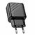 Hoco CS23A 1USB 1USB-C PD/QC 30W Black