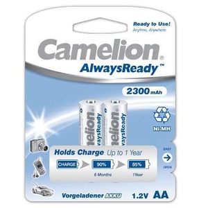 Camelion AA 2300 mAh 2bl (Always Ready) (NH-AA2300ARBP2)