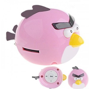 MP3 Angry Birds pink