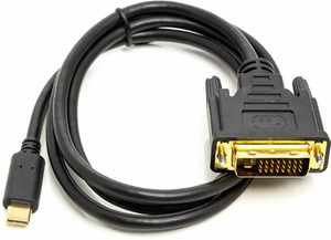 PowerPlant USB Type-C 3.1 - DVI (24+1) (M), 1 м (CA912124)
