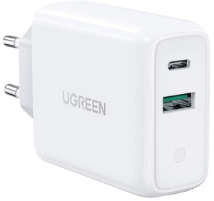 Ugreen CD170 USB+Type-C 36W 3A White (60468)