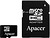 microSDHC 16GB Apacer Class 10 UHS-I + SD adapter (AP16GMCSH10U1-R)