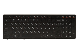 Клавиатура для ноутбука Lenovo PowerPlant IBM/LENOVO Flex 15, Flex 15D, G500s, G505s, S510p black fr