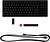 HyperX Alloy Origins Core PBT Red USB RGB ENG/UA Black(639N7AA)