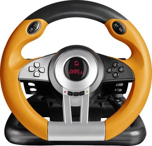 SpeedLink Drift O. Z. Racing Wheel PC Black (SL-6695-BKOR-01)