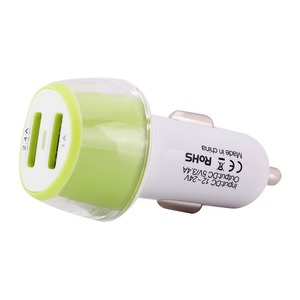 NILLKIN Jelly Car charger - 2.4A (Green) 
