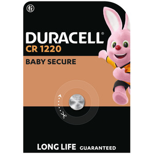 Спеціальна літієва батарейка типу «таблетка» Duracell 1220 3V, (CR1220), 1 шт. в упаковці
