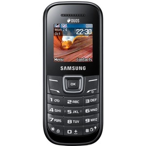 Samsung E1202 Duos Dark Gray (GT-E1202DAA)