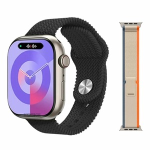 HK 9 Pro Max Plus IP67 Amoled Black (HK9PMMINIBLACK)