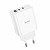 Hoco C126A Pure 2USB-C 1USB-A 40W White