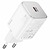 Hoco N40 Mighty PD20W + Type-C to Lightning Cable White