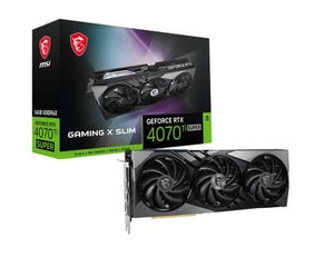 MSI GeForce RTX 4070 Ti SUPER GAMING X SLIM (RTX 4070 Ti SUPER 16G GAMING X SLIM)