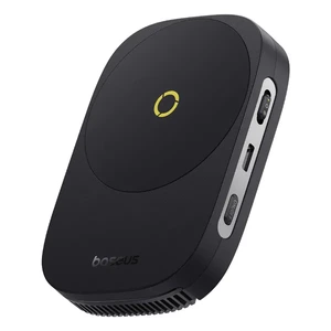 Baseus MagPro II Series Ultra-Thin Magnetic Phone Cooler (with Wireless Charger) Cosmic Black (B1057