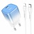 Hoco C101A PD20W + Type-C to Lightning Cable Blue