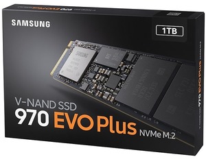Samsung 970 EVO Plus 1ТB M.2 PCIe 3.0 x4 V-NAND MLC (MZ-V7S1T0BW)