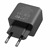 Hoco CS14A Ocean 1USB 1USB-C PD/QC 20W Black