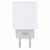 XO L64 QC3.0 18W + Type-C to Lightning Cable White