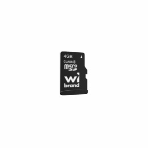microSDHC 4GB Wibrand Class 4 (WICDC4/4GB)
