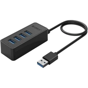 USB-хаб ORICO USB 3.0 4 порта (W5P-U3-100-BK-PR) (CA911264)