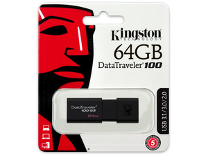64GB Kingston DT 100 G3 (DT100G3/64GB)