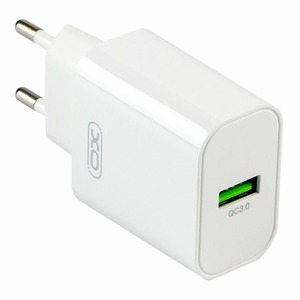 XO L103 1USB 18W 3A QC3.0 + Type-C Cable White