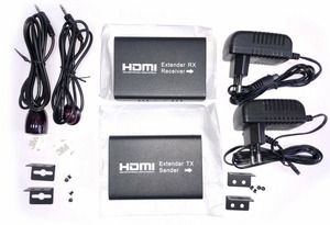 Atcom HDMI extender (подовжувач HDMI сигналу по витой парi до 120 метрiв) (14157)