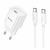 Hoco C146A USB-C 20W + Type-C to Type-C Cable White