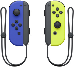 Nintendo Joy-Con Controller Neon Blue/Yellow (45496431303)