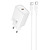 Hoco N60 Gentle PD20W (1USB-C) + Type-C to Type-C Cable White