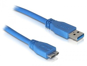 Atcom USB 3.0 AM to Micro-B Blue 0.8m (12825)
