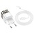 Hoco C131A Platium PD30W+QC3.0 + Type-C to Lightning Cable Transparent black