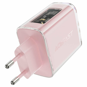 ACEFAST A45 Sparkling series PD65W GaN (2*USB-C+USB-A) charger Cherry blossom (AFA45CB)