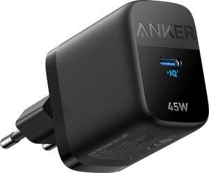Anker PowerPort 313 45W PD + PPS USB-C (Чорний) (A2643G11)
