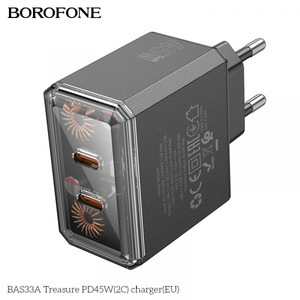 Borofone BAS33A Treasure PD45W(2C) Black
