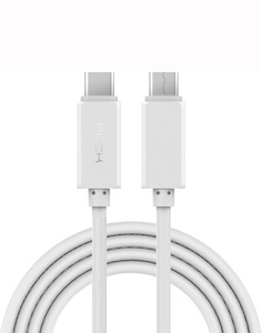 ROCK Space Type C to C Cable (White)