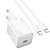 Hoco N40 Mighty PD20W + Type-C to Type-C Cable White