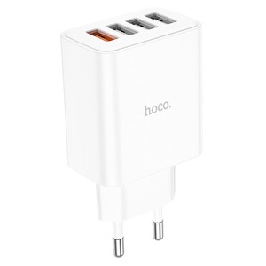 Hoco C102A Fuerza 4USB 3.4A 28,5W White