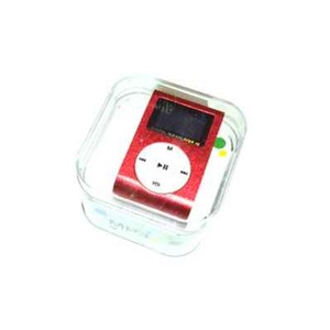 MP3 player с дисплеем (FM радио) red