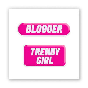 3D-стікер Trendy girl