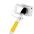 Rock Mini S Selfie stick with wire control (Yellow)