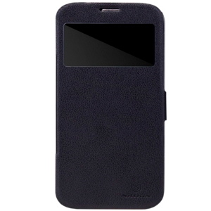 NILLKIN Samsung I9200 - Fresh Series Leather Case Black