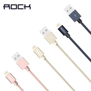ROCK Metal Charge and Sync Round Lightning Gold (RCB0433)