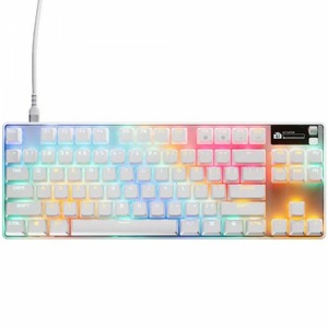 SteelSeries Apex Pro TKL Gen 3 OmniPoint 3.0 ENG/UKR USB White (64898)