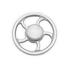 PINO Finger Spinner Circle Chrome (Silver)