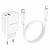 Borofone BA69A Resource PD20W+QC3.0 + Type-C to Lightning Cable White