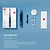 Oclean X10 Electric Toothbrush Blue