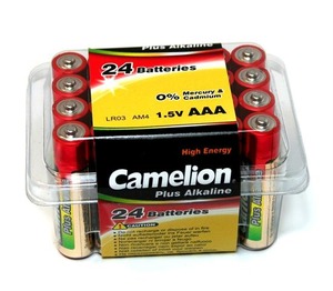 Camelion LR 03/ 24 Pack (Plus Alkaline) (LR03-PB24)